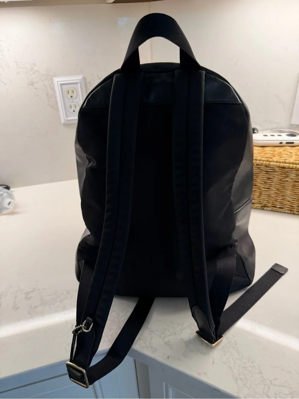 Coach backpack featuring